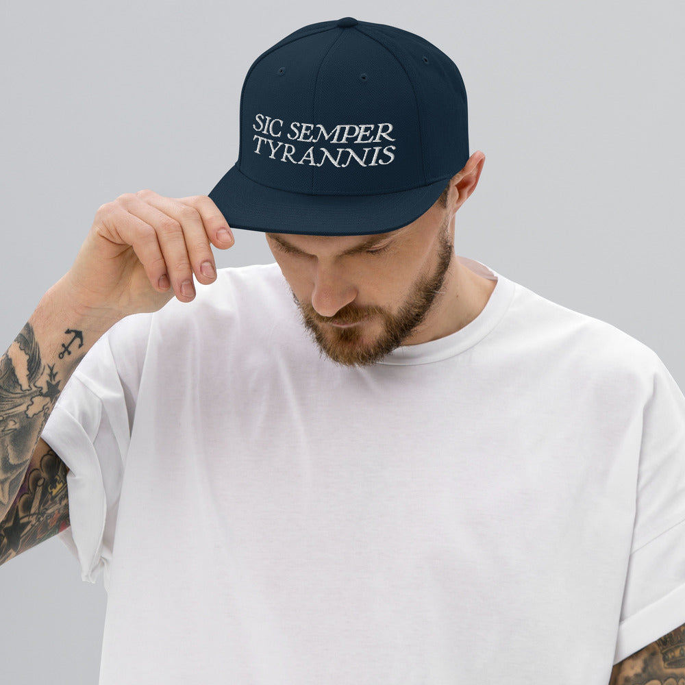 Sic Semper Tyrannis Snapback Hat