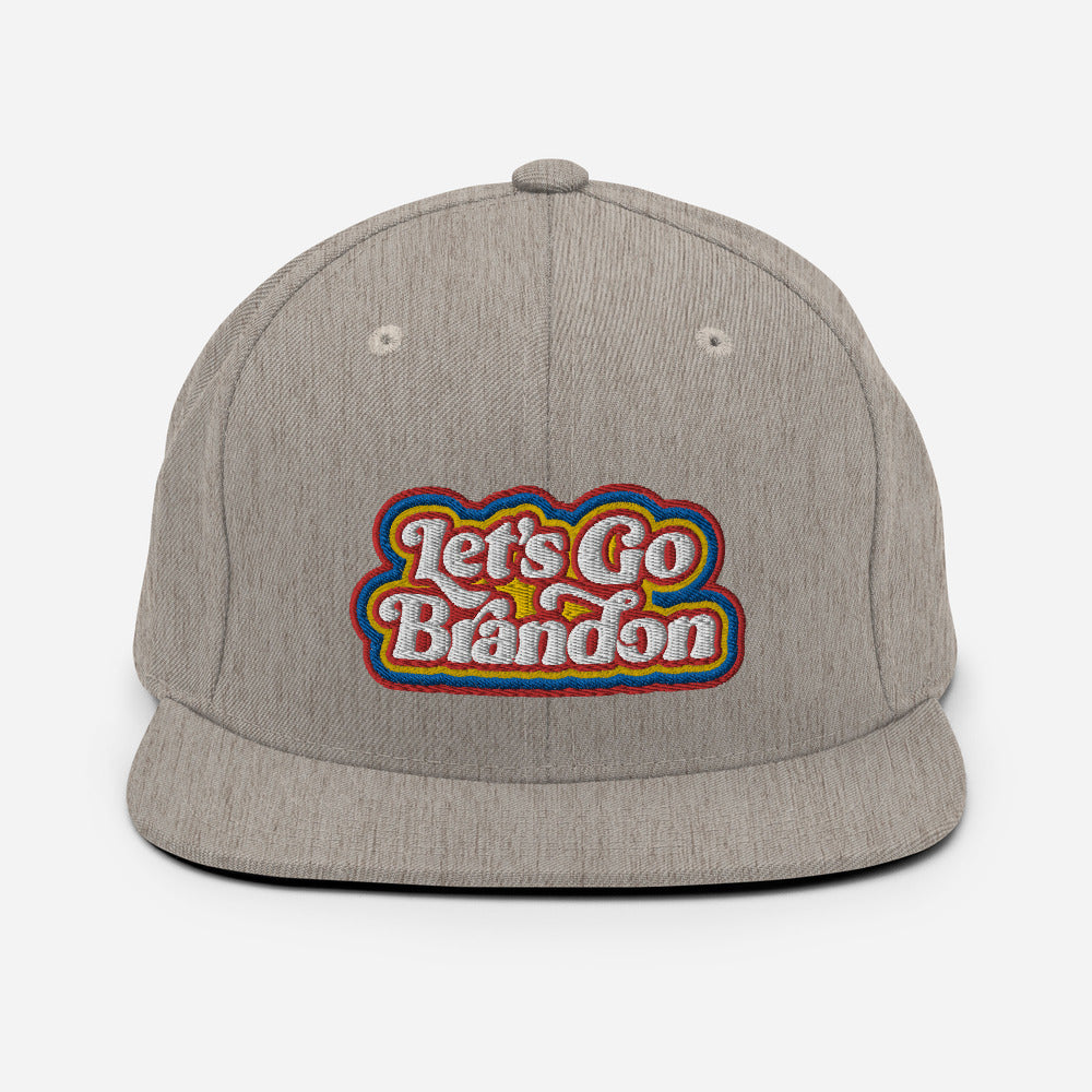Let&#39;s Go Brandon Retro Snapback Hat