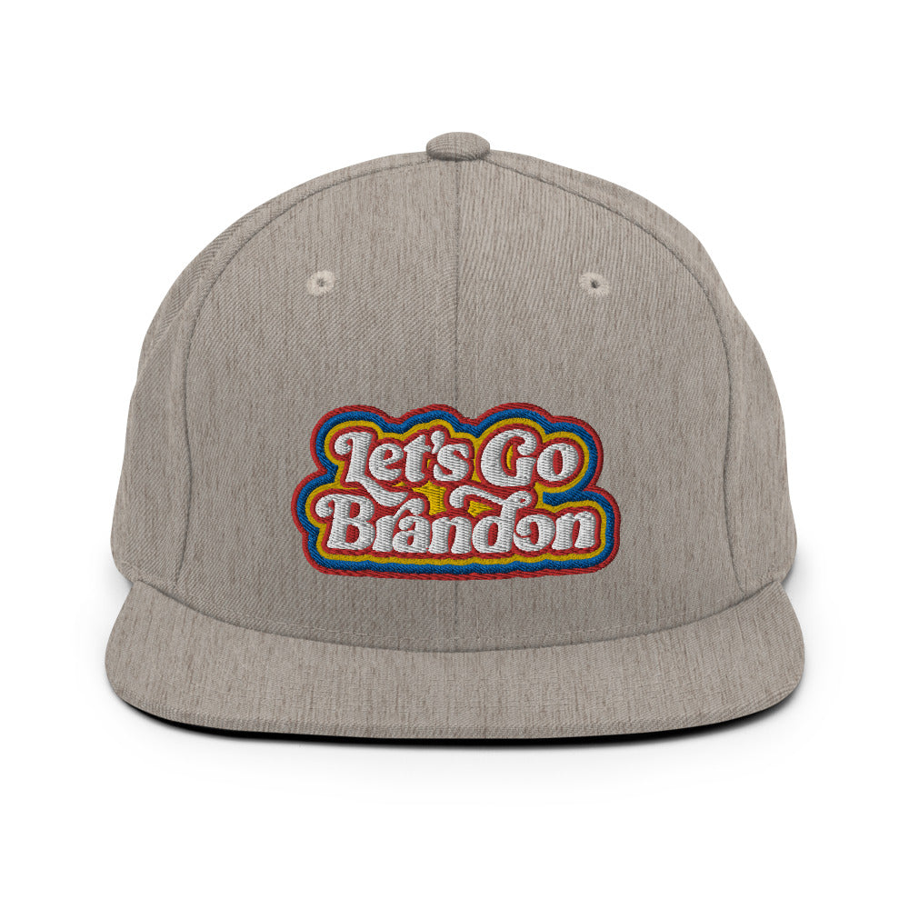 Let's Go Brandon Retro Snapback Hat