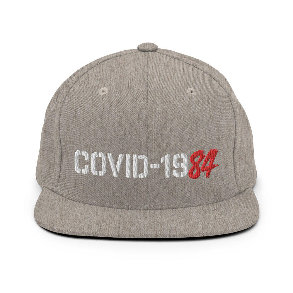 COVID-1984 Snapback Hat