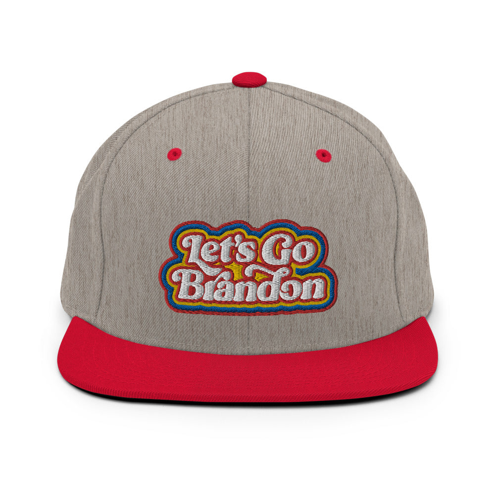 Let's Go Brandon Retro Snapback Hat
