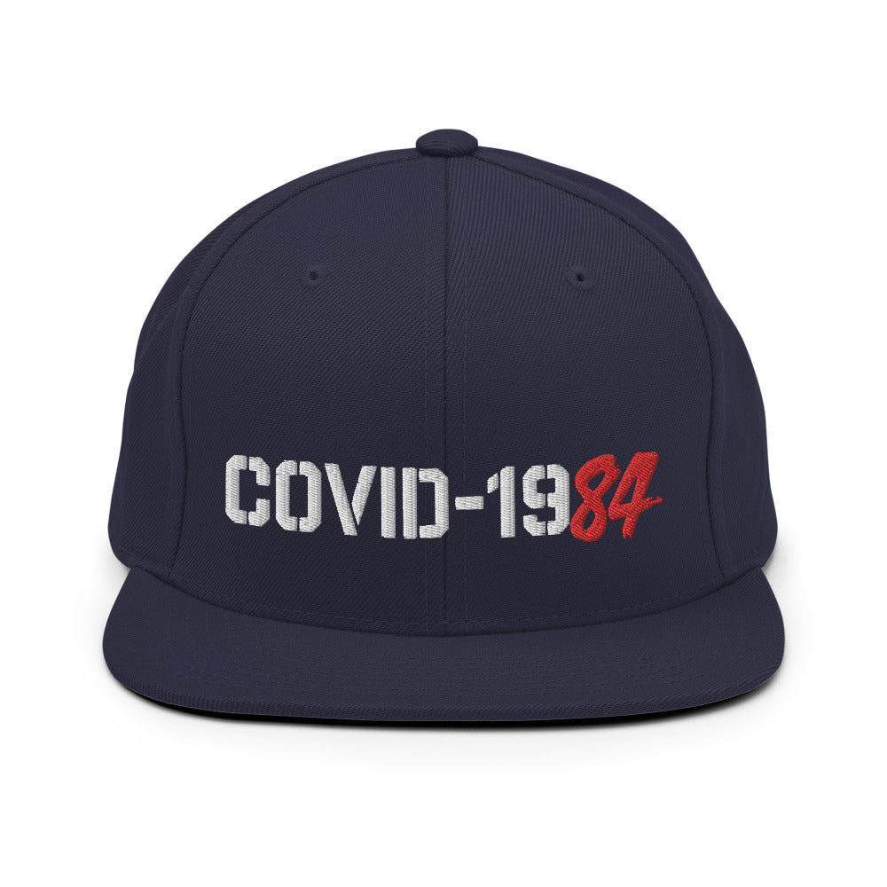 COVID-1984 Snapback Hat