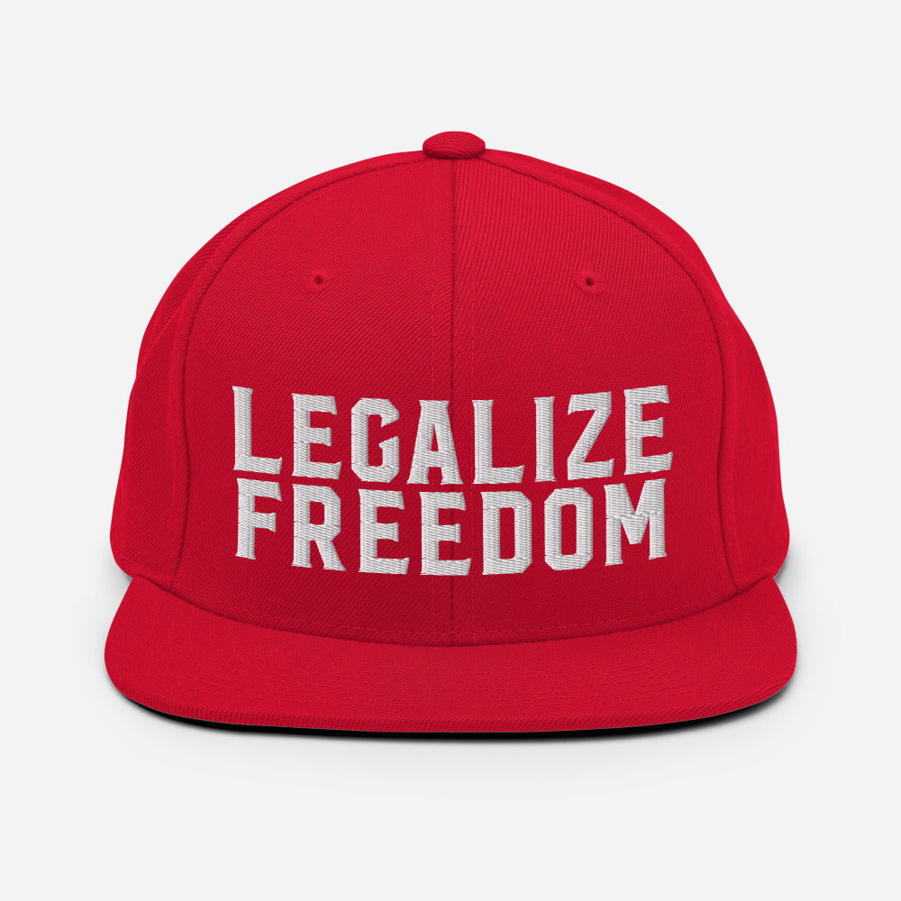 Grateful Dead Men's Freedom/Liberty Baseball Cap Adjustable Red