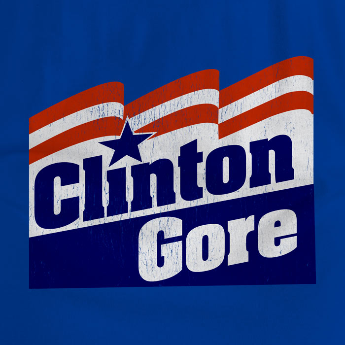 Clinton Gore 1992 Retro Campaign Unisex T-Shirt