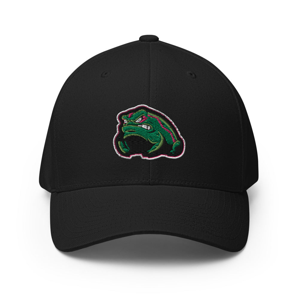 Gay Frogs Flexfit Structured Twill Fitted Cap