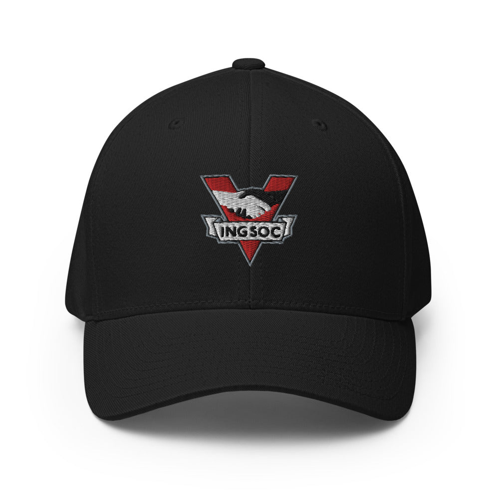 INGSOC 1984 Insignia Flexfit Fitted Twill Cap