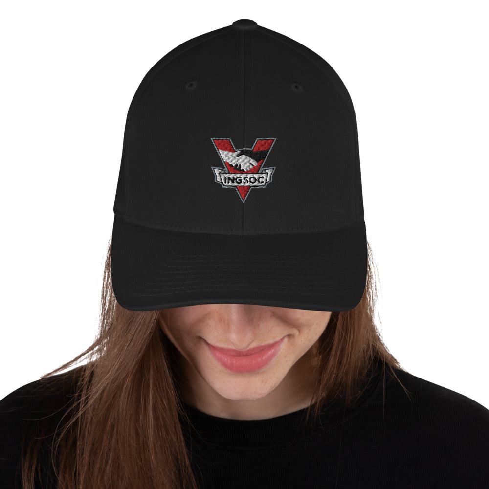 INGSOC 1984 Insignia Flexfit Fitted Twill Cap