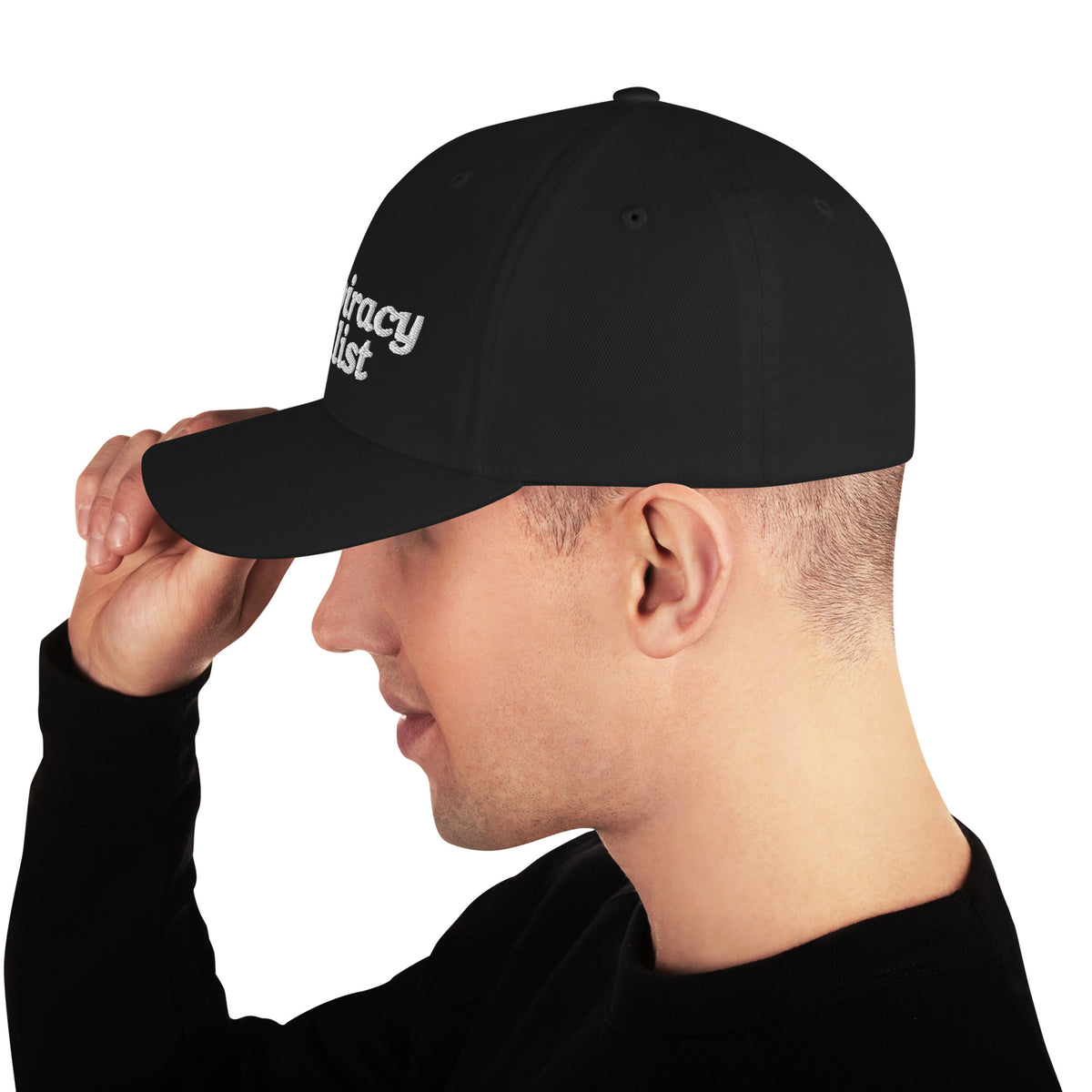 Conspiracy Realist Flexfit Hat - Fitted Liberty Maniacs