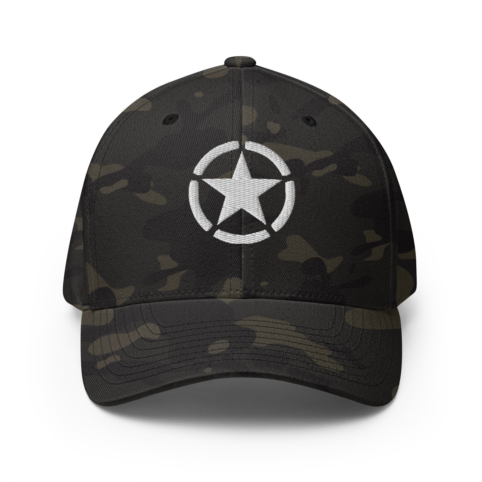 WW2 Circled Star Flexfit Cap