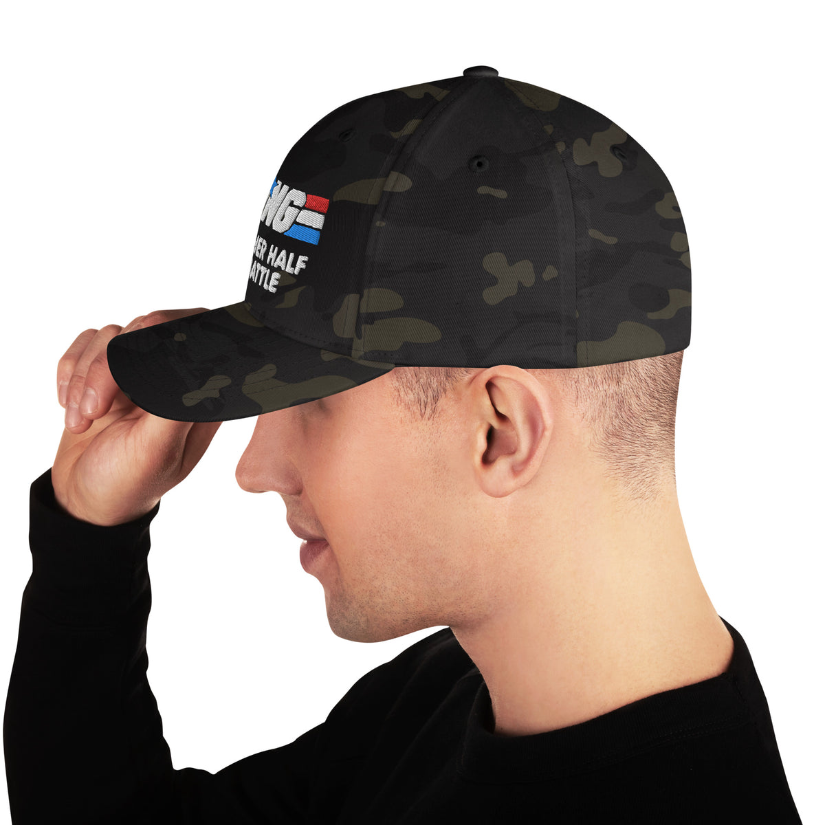 The Other Half of the Battle Flexfit Twill Cap