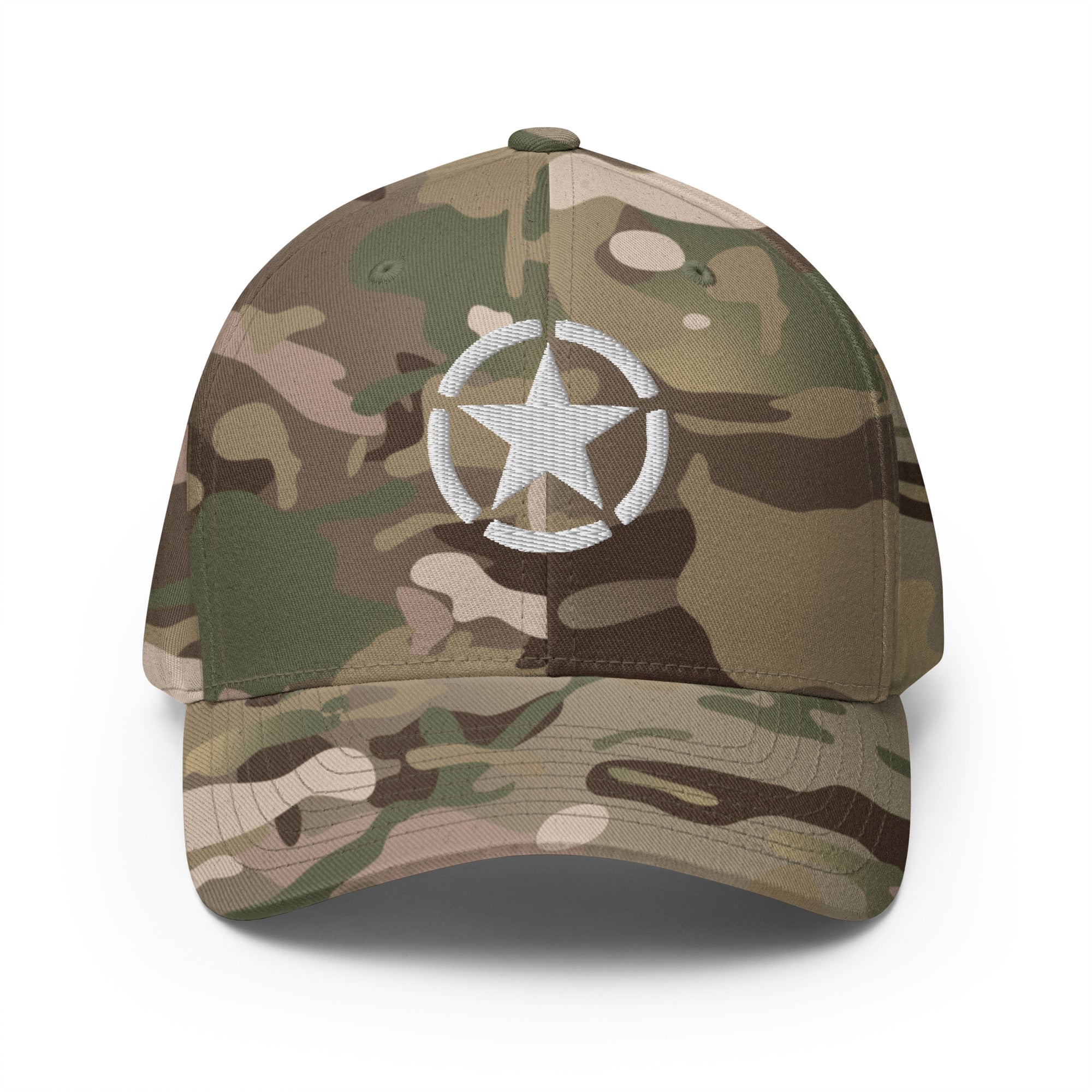 WW2 Circled Star Fitted Cap