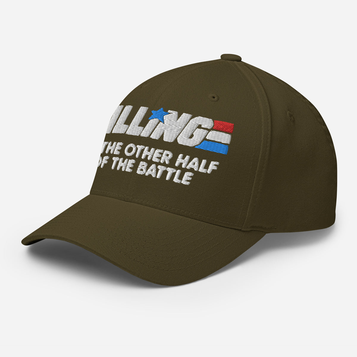 The Other Half of the Battle Flexfit Twill Cap