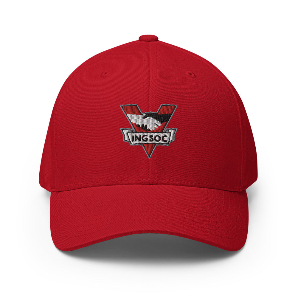 INGSOC 1984 Insignia Flexfit Fitted Twill Cap