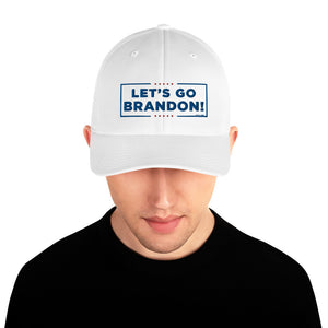 Let's Go Brandon Structured Flexfit Twill Cap