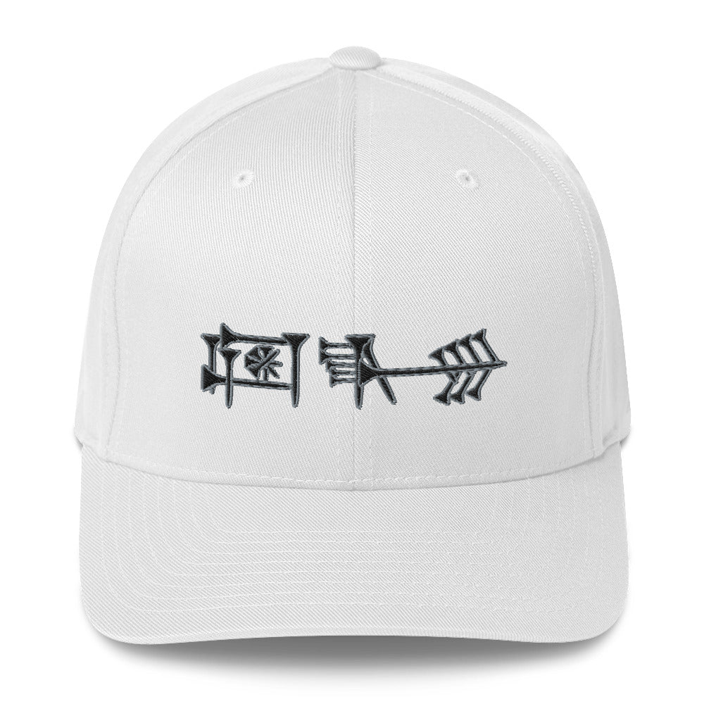Ama-gi Cuneiform Flexfit Fitted Twill Cap