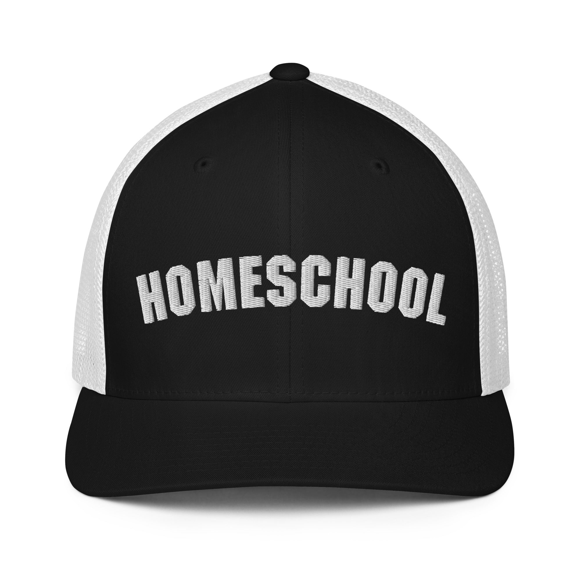 Homeschool Closed-back Flexfit Trucker Hat