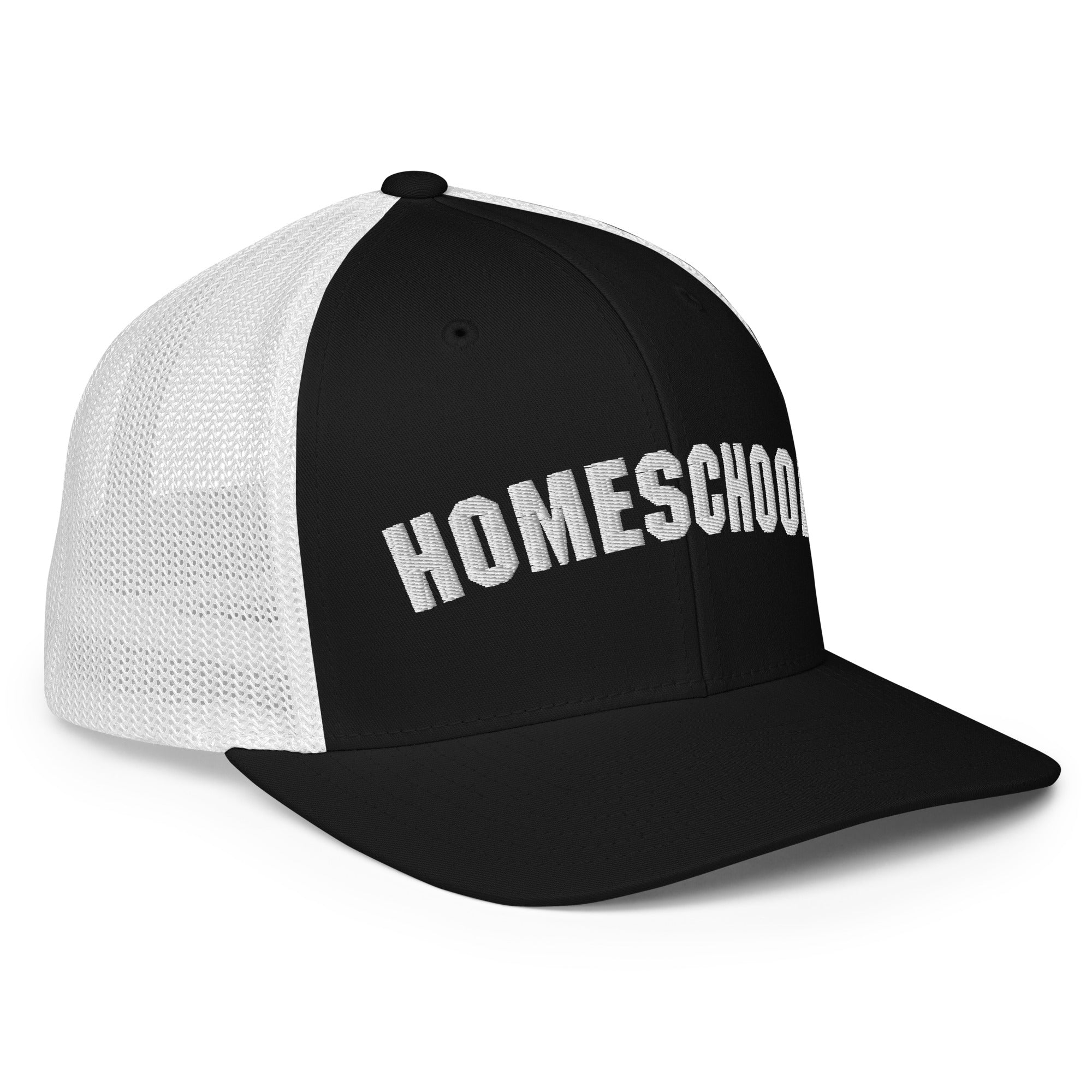 Homeschool Closed-back Flexfit Trucker Hat