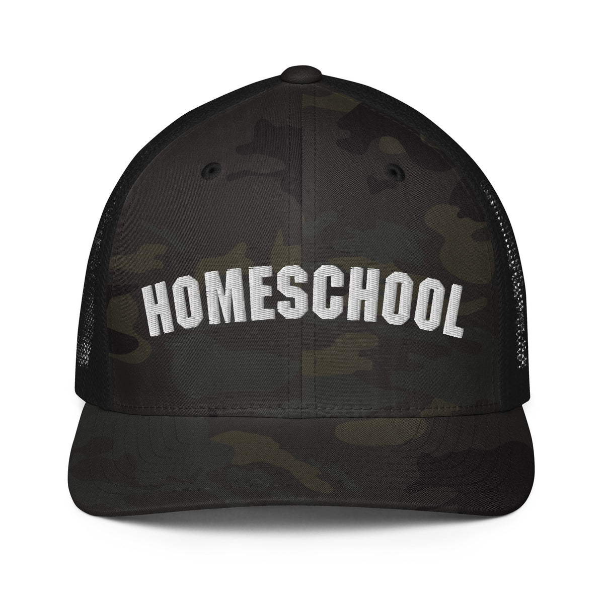 Homeschool Closed-back Flexfit Trucker Hat