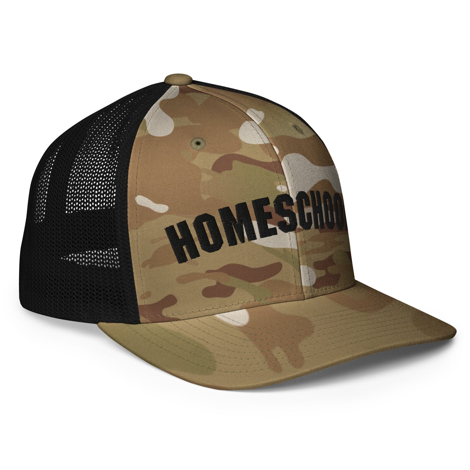 Homeschool Closed-back Flexfit Trucker Hat