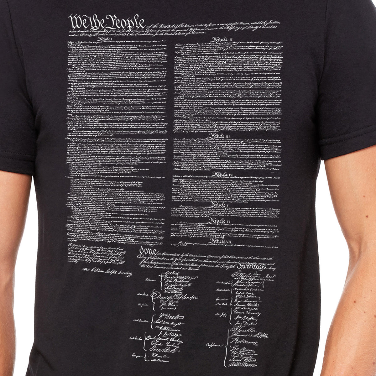Constitution Tri-Blend Short Sleeve Graphic T-Shirt