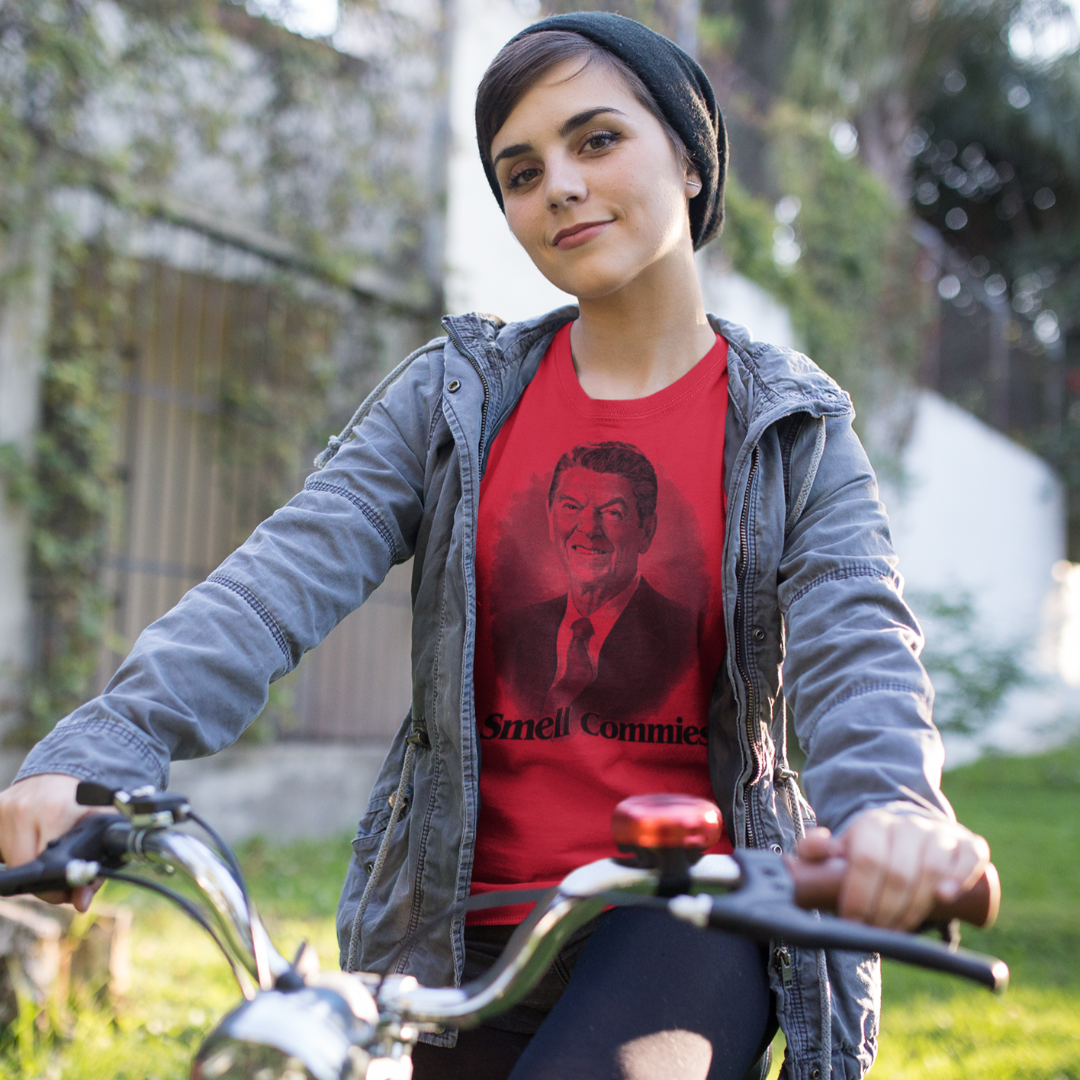 Ronald Reagan I Smell Commies T-Shirt