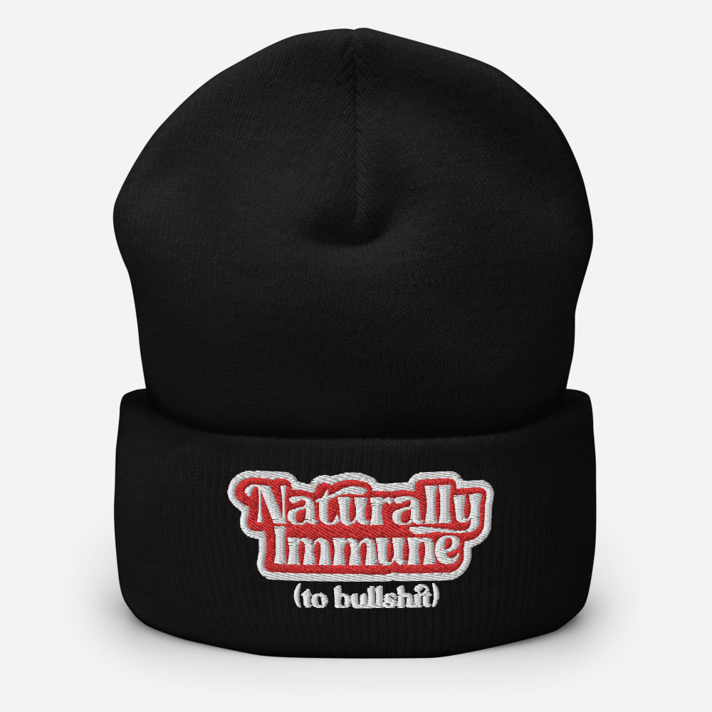 Naturally Immune Cuffed Beanie