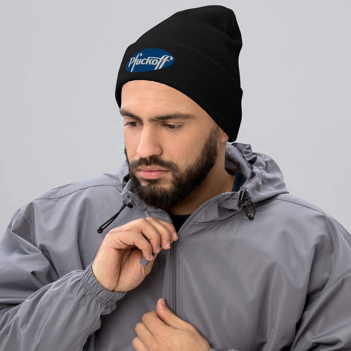 Pfuckoff Cuffed Beanie