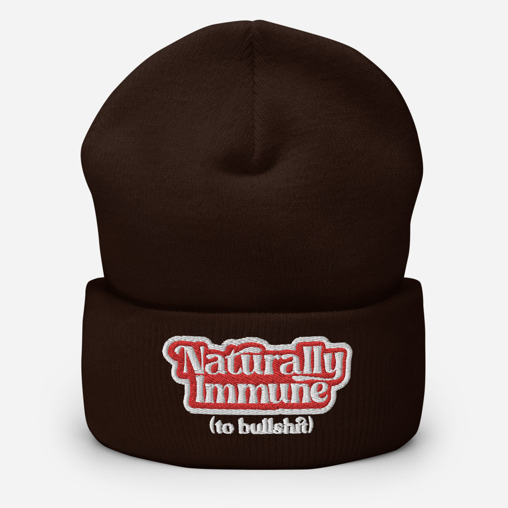 Naturally Immune Cuffed Beanie