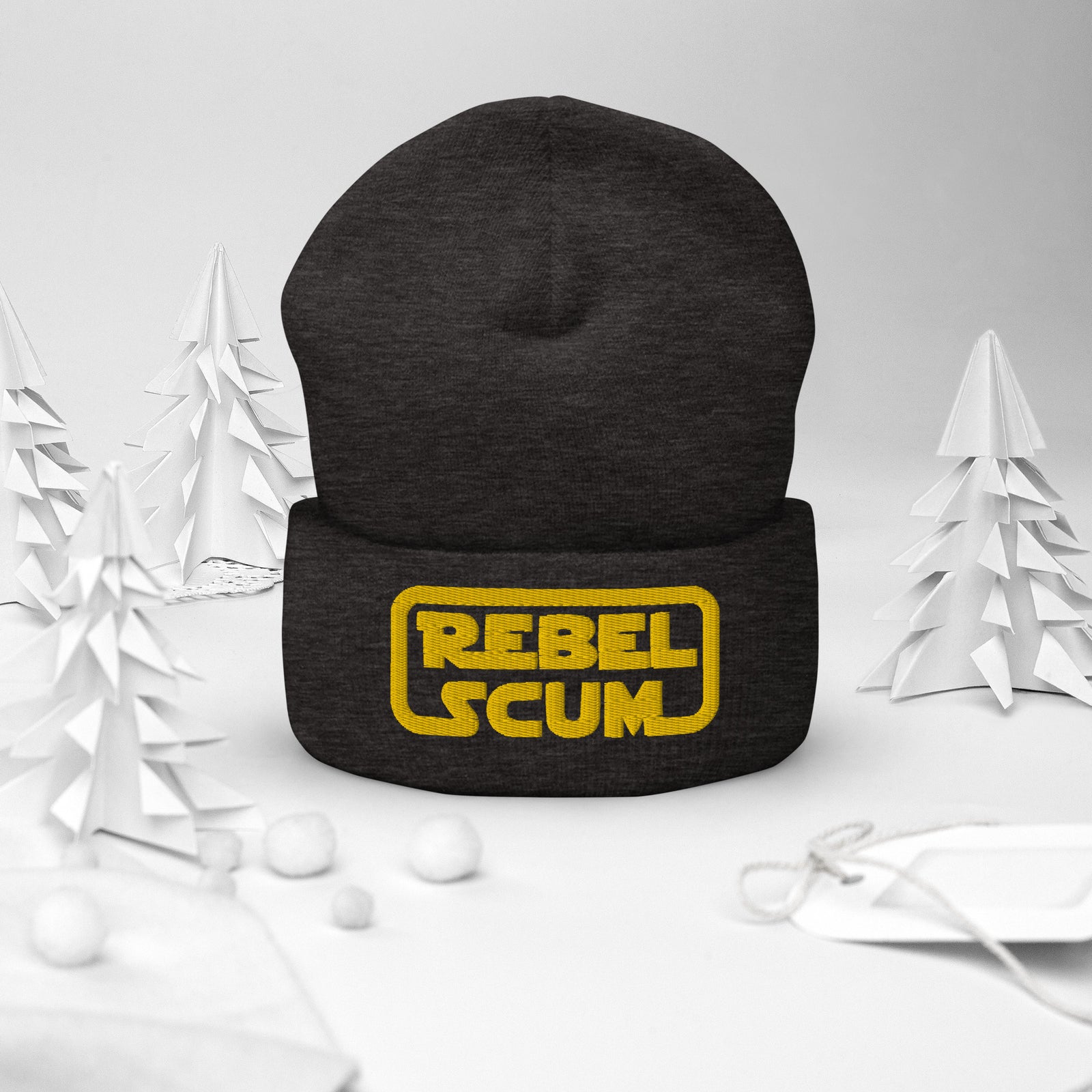 Rebel Scum Cuffed Beanie