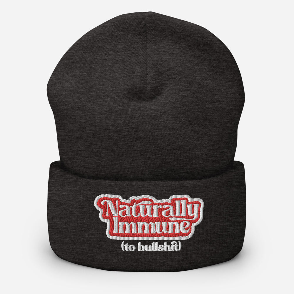 Naturally Immune Cuffed Beanie