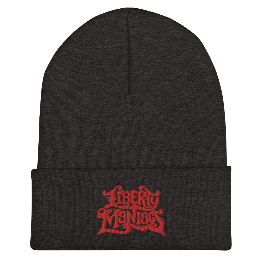 Liberty Maniacs Knit Cuffed Beanie Hat