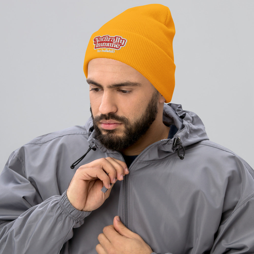 Naturally Immune Cuffed Beanie