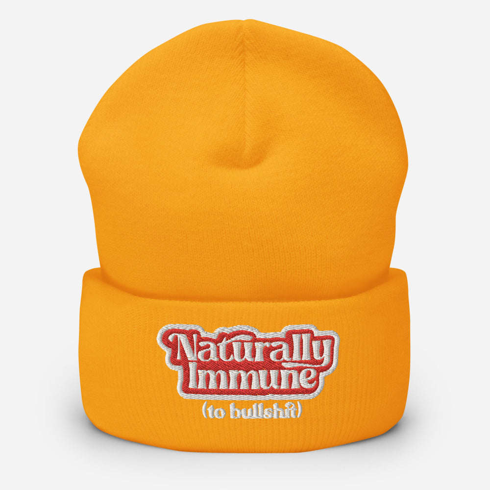 Naturally Immune Cuffed Beanie