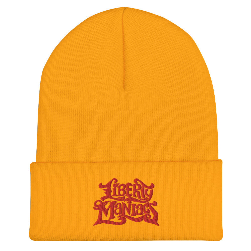 Liberty Maniacs Knit Cuffed Beanie Hat