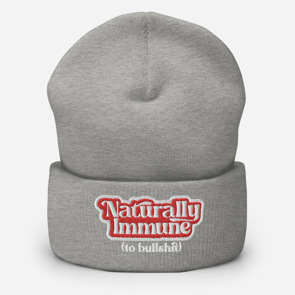 Naturally Immune Cuffed Beanie
