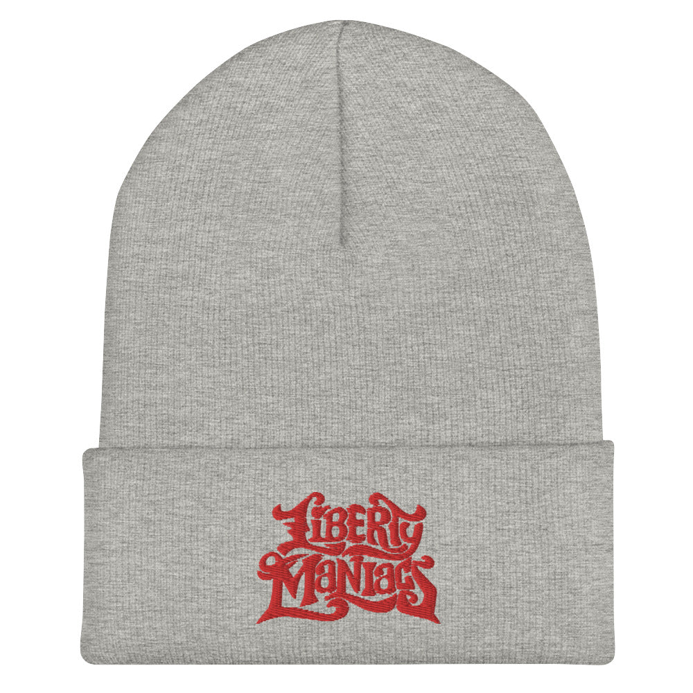 Liberty Maniacs Knit Cuffed Beanie Hat