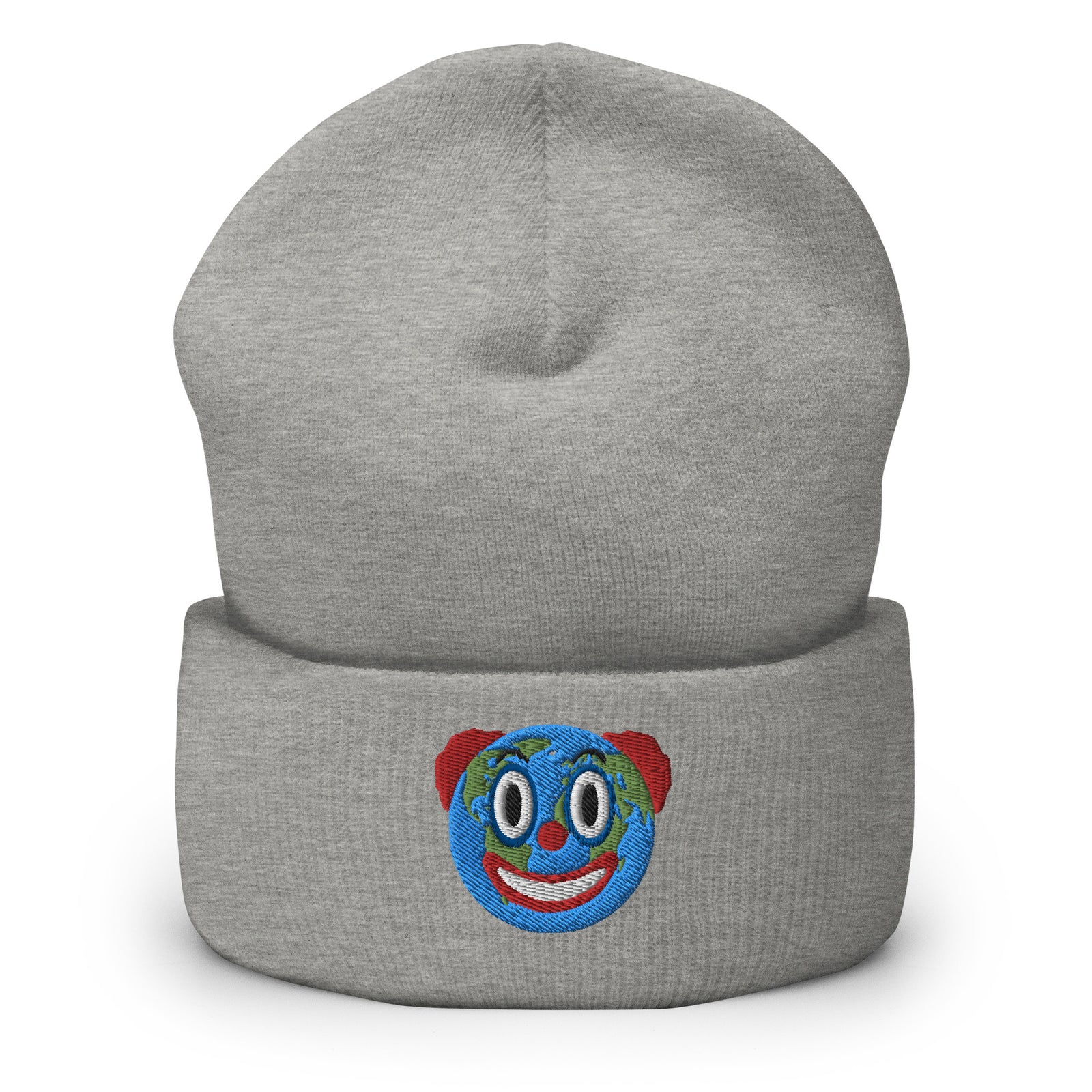 Clown World Embroidered Cuffed Beanie