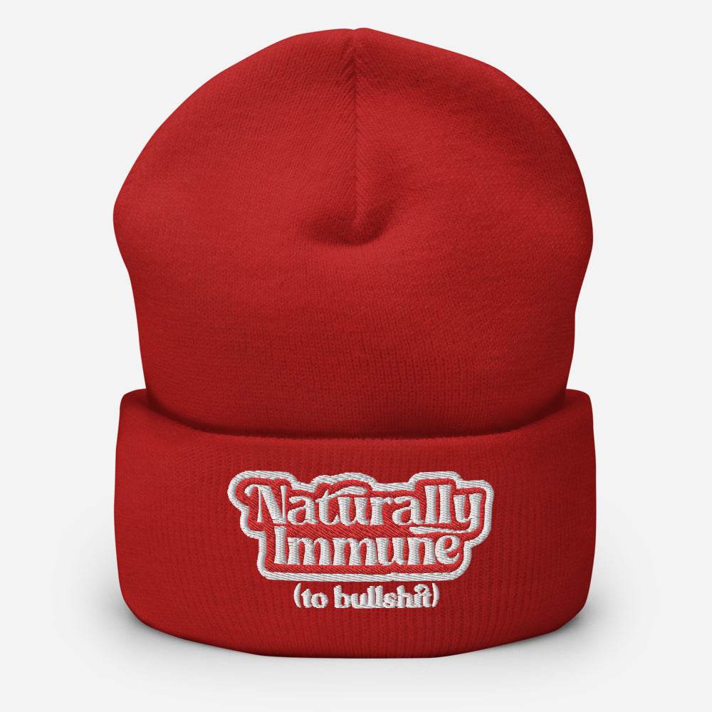 Naturally Immune Cuffed Beanie