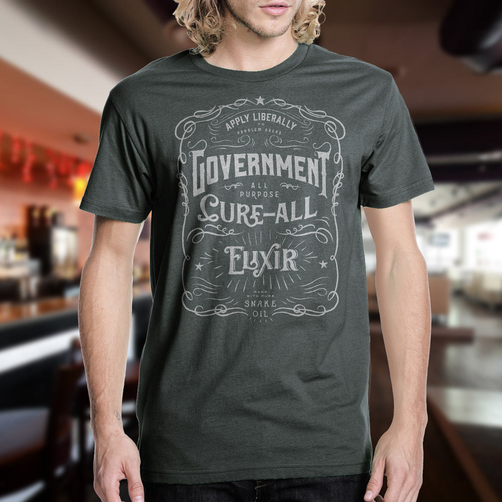 Government Cure-All Elixir  Asphalt by Liberty Maniacs