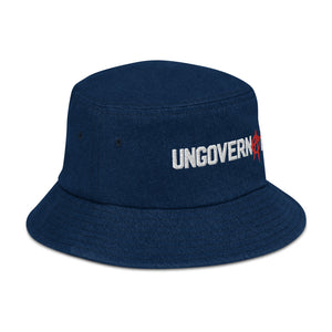 Ungovernable Denim bucket hat