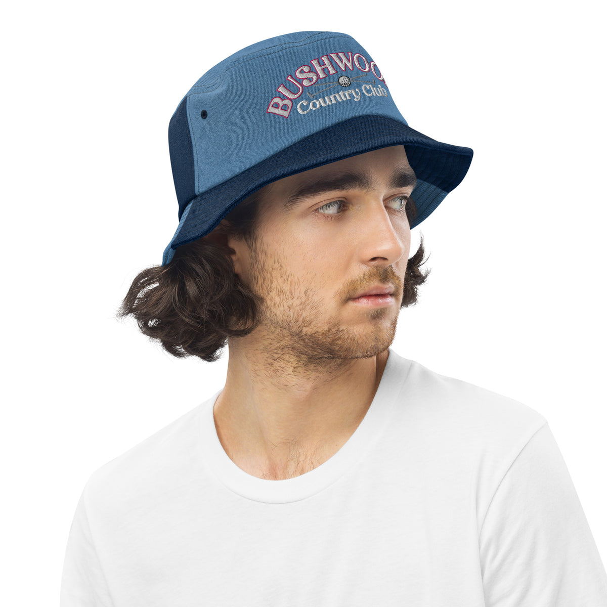 Bushwood Country Club Denim Bucket Golf Hat
