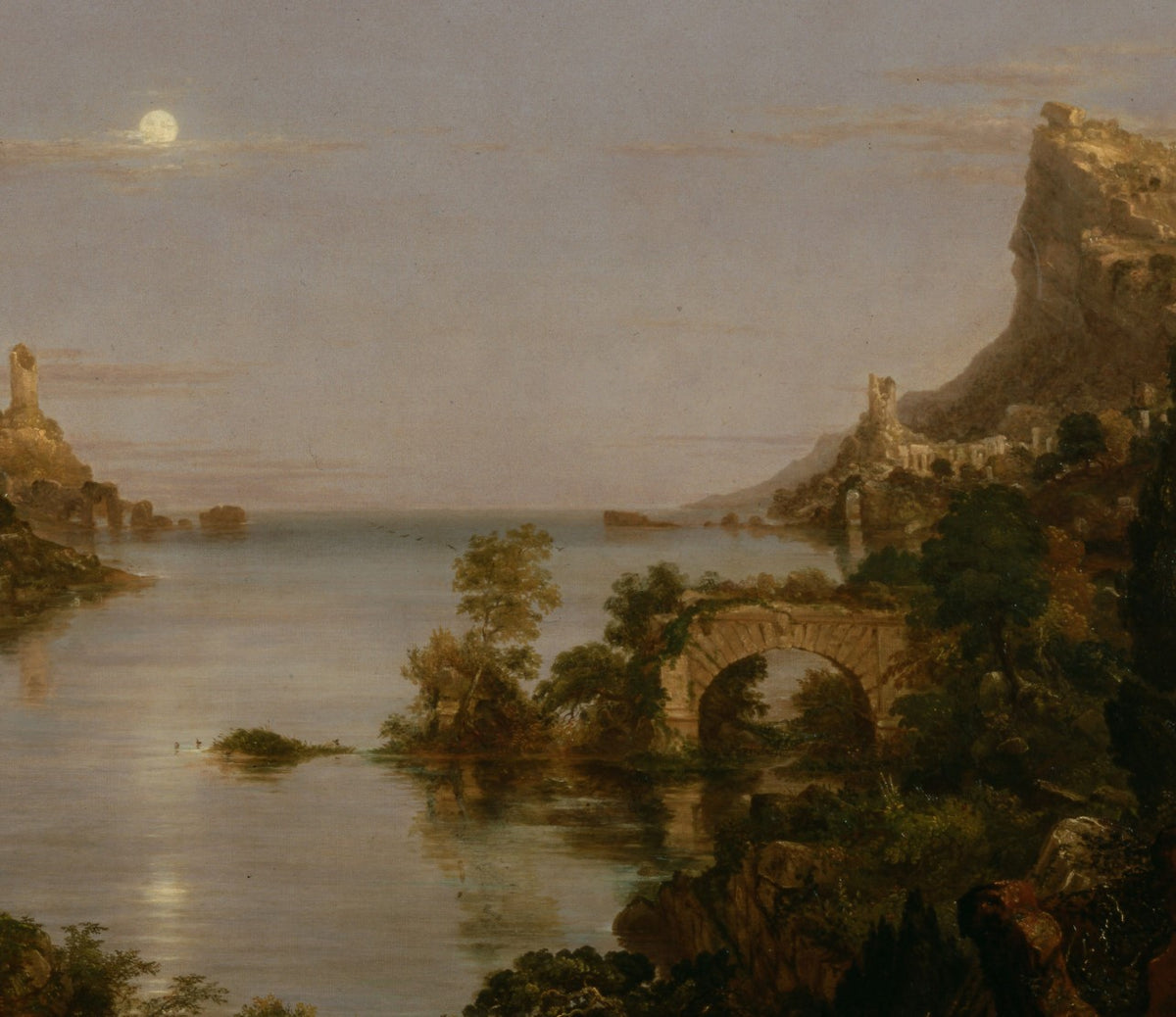 Desolation Thomas Cole The Course of Empire Art Print