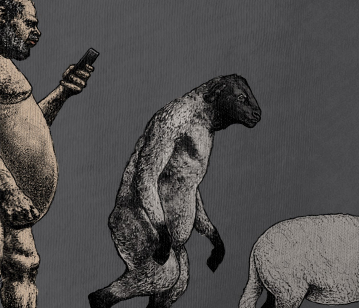 March of Devolution Sheeple T-Shirt