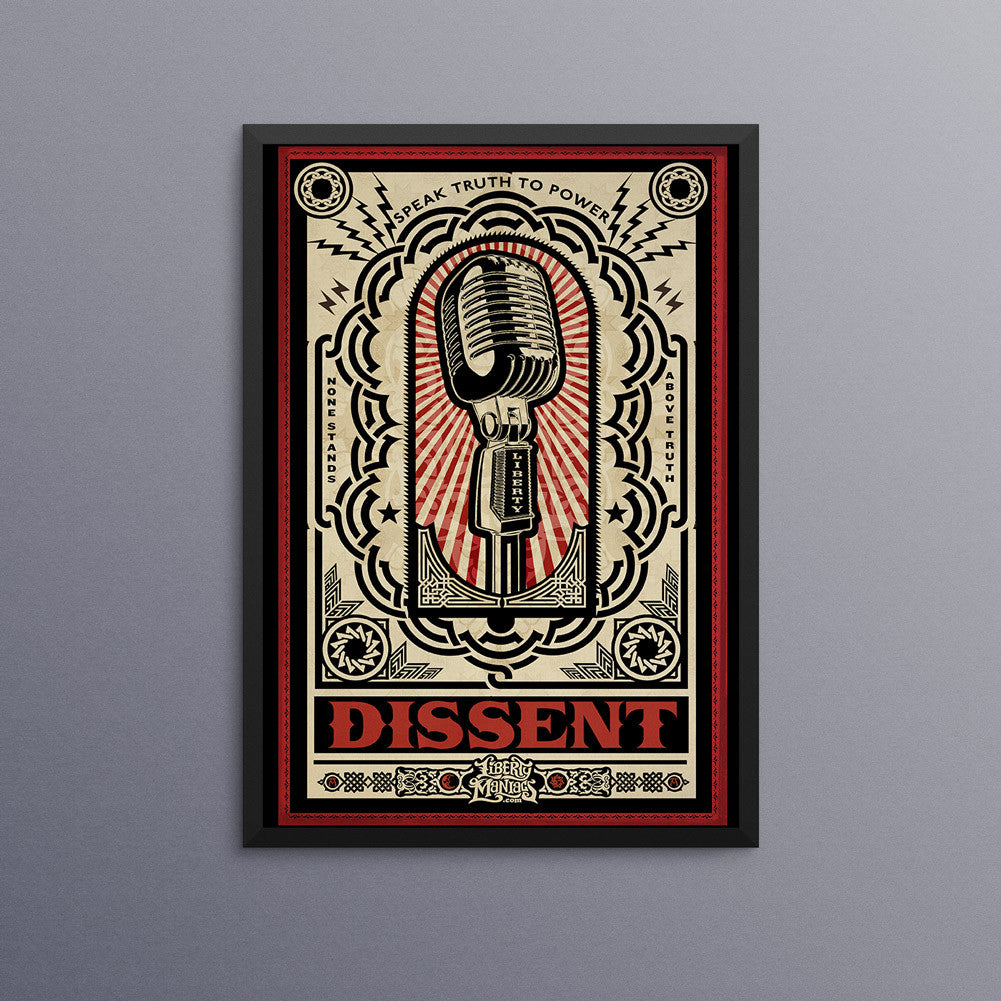 Dissent Framed Print