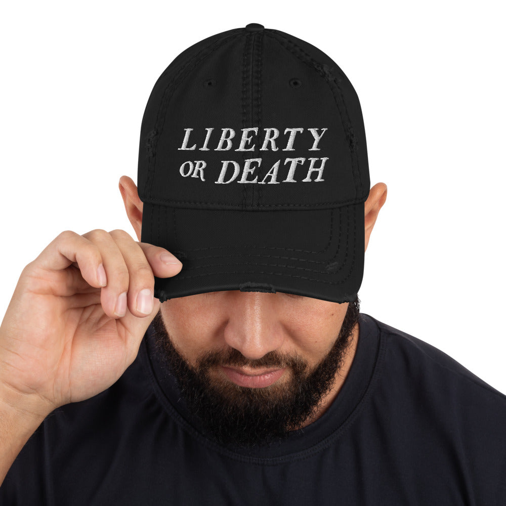 Liberty or Death Distressed Dad Hat
