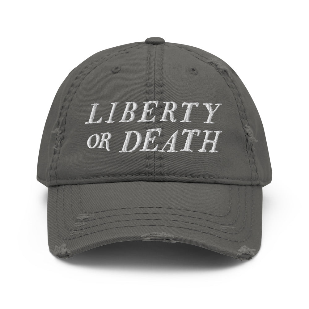 Liberty or Death Distressed Dad Hat