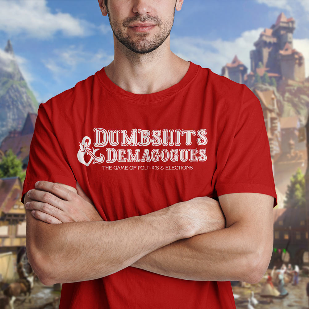 Dumbshits and Demagogues Short-Sleeve Unisex T-Shirt