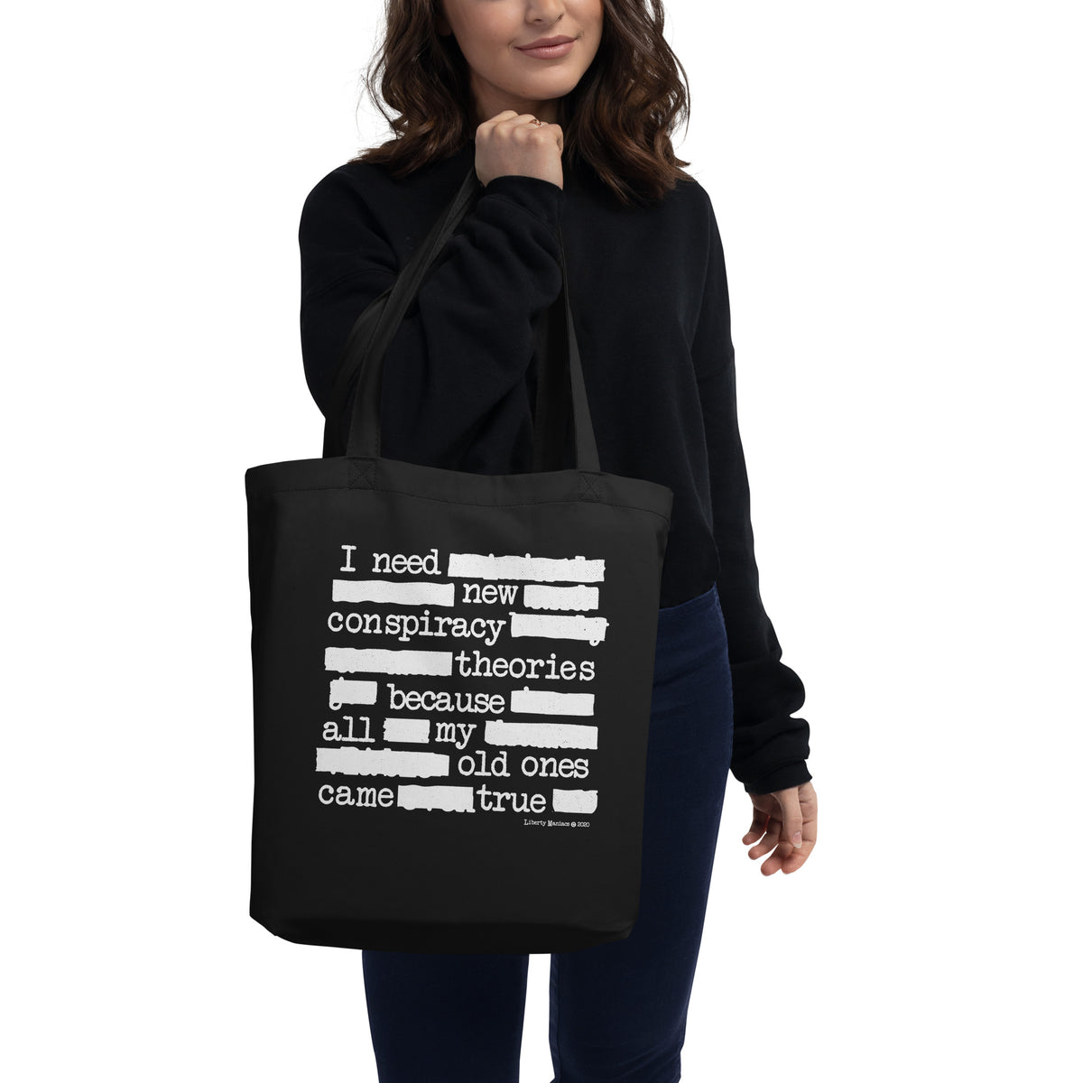 In Need New Conspiracy Theories Eco Tote Bag