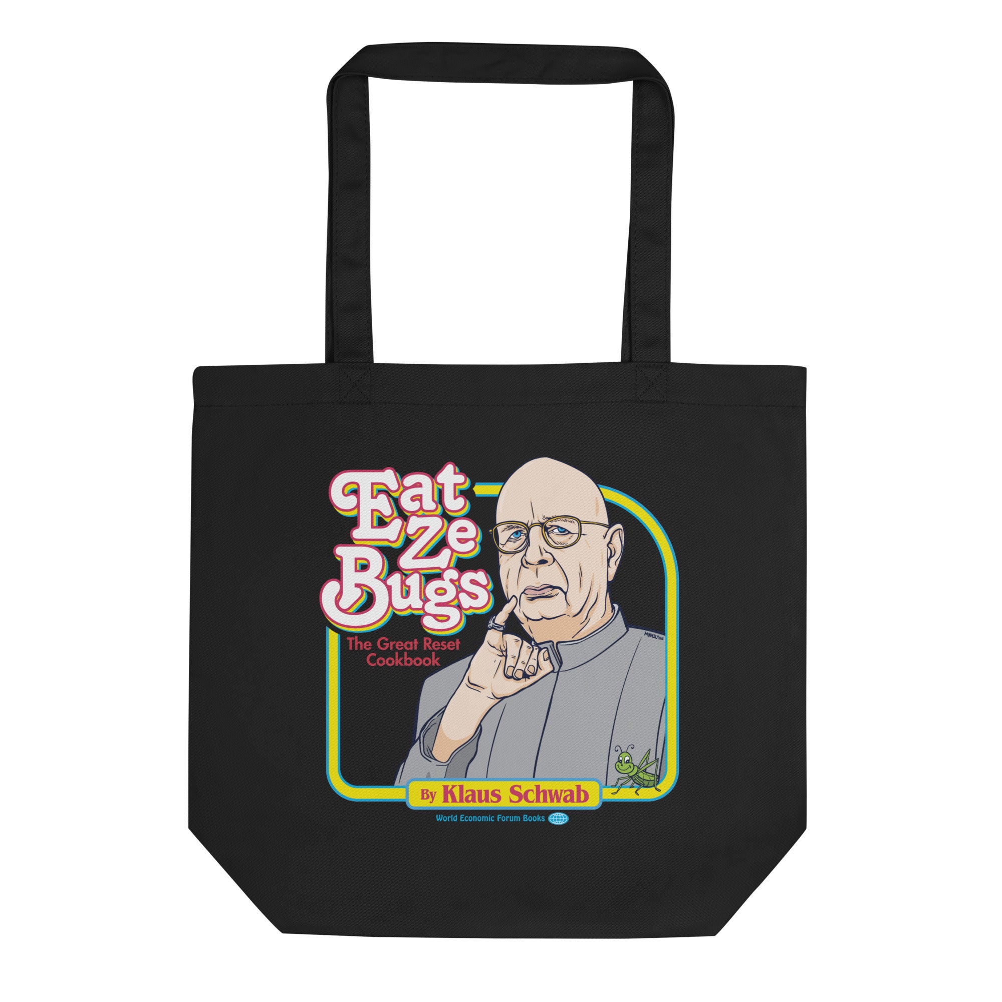 Eat Ze Bugs Great Reset Cookbook with Klaus Eco Tote Bag