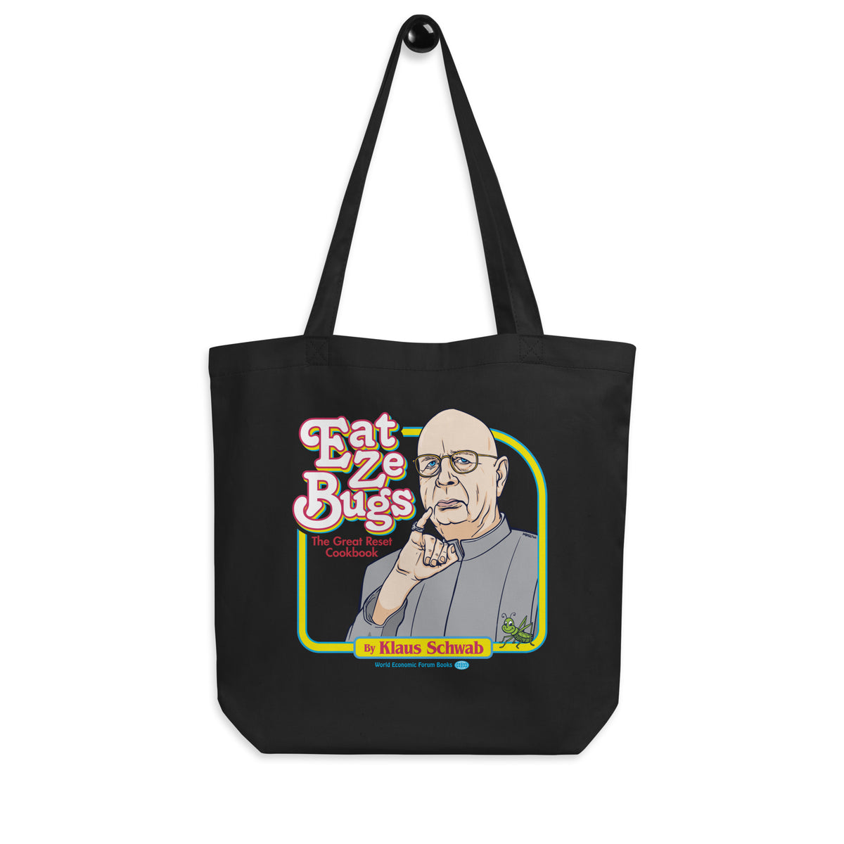 Eat Ze Bugs Great Reset Cookbook with Klaus Eco Tote Bag